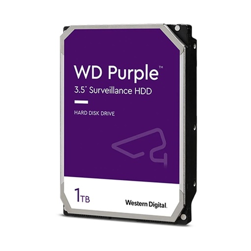 [WD11PURZ-85C5HY0] Disco Duro Western Digital PURPLE 1TB 5400RPM SATA 6Gbs Cache 64 MB 3,5in videovigilancia trabajo 24/7