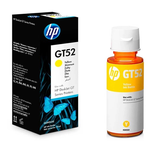 [M0H56AL] CARTUCHO HP YELLOW GT52 BOTTLE  DESKJET GT 5810 , 8.000 Pag.