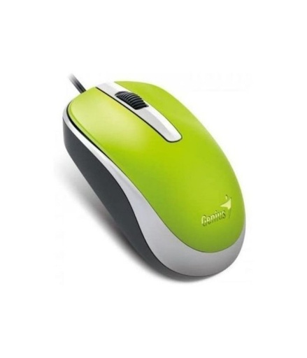[31010105105] Mouse Genius DX-120 USB Alambrico Verde