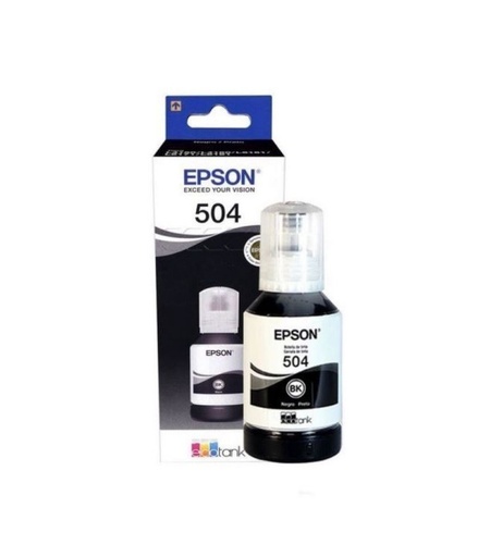 [C13T03N12A] Botella Epson T504120-AL NEGRO L4150 / L4160  (7.500 paginas)