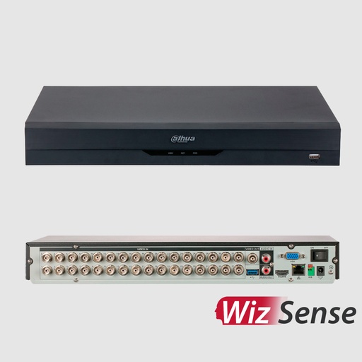[DH-XVR5232AN-I3] Grabador XVR Dahua, 32 canales, hasta 6MP, Inteligencia Artificial,  HDCVI/AHD/TVI/CVBS/IP, H.265+/H.265, Soporta 2 Discos Duros hasta 10TB cada uno (No incluye Disco Duro)