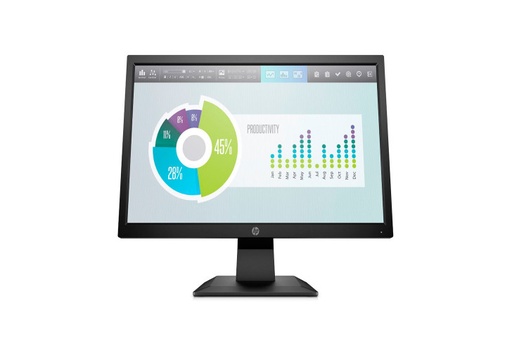 [5RD66AA#ABM] Monitor HP P204v 19,5 (1600 X 900)  Conectividad 1 HDMI 1.4 1 VGA  (compatible con HDCP), Garantía  3-3-0
