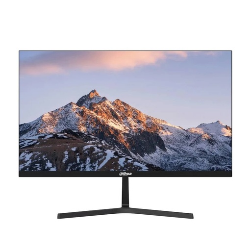 [DHI-LM22-B200S] Monitor Dahua Plano Consumo panel VA,Tamaño: 22 Color Negro,Resolución 1920 X 1080 (16:9),Tipo de panel: VA,Tipo de respuesta: 5ms / tasa de refresco 100 HZ,Altavoz: 1W - Speaker x2,Conectividad: VGA, HDMI 1,4 (Incluye cable HDMI),Angulo de visión: 178° H / 178°V,Incluye Base Metálica,Garantia de 3 años.