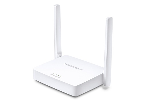 [MW302R] Router  Mercusys Inalambrico Multimodo 300Mbps , 2 Antenas externas.